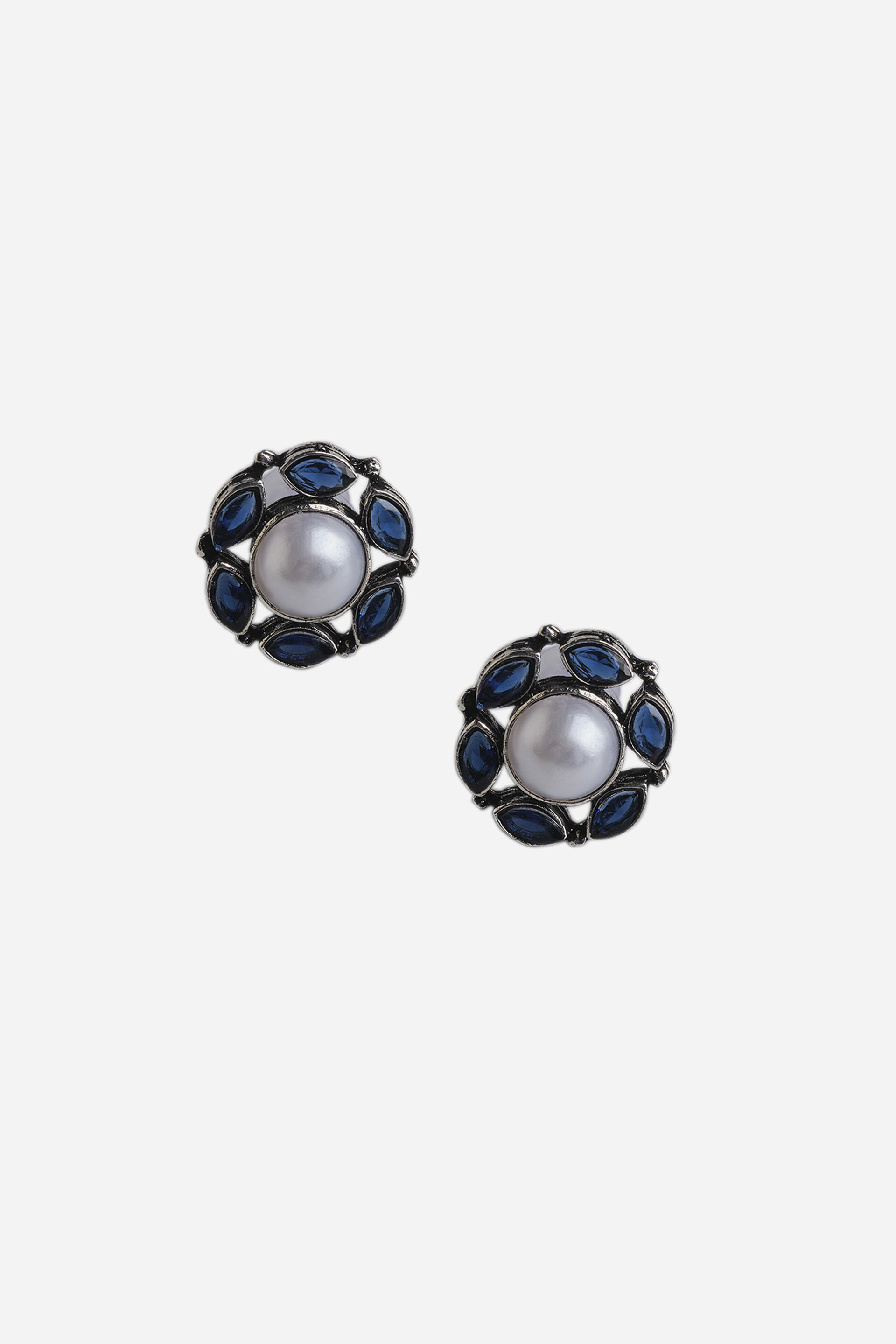 Pearl Flower Earrings, , image 2
